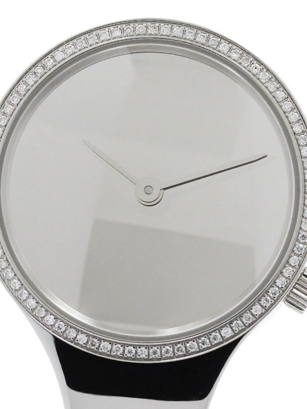 Georg Jensen Vivianna Diamond Bezel Silver Dial Quartz Ladies Watch_960247